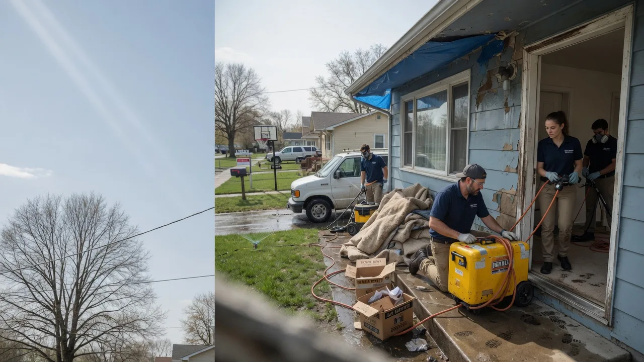 Basement Flood Cleanup in May, ID near me
